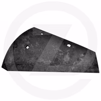 Soc egretier  gauche 350 x 220 x 8 mm ea. 120 x 85 mm