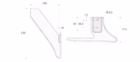 Soc lateral bineuse d 140