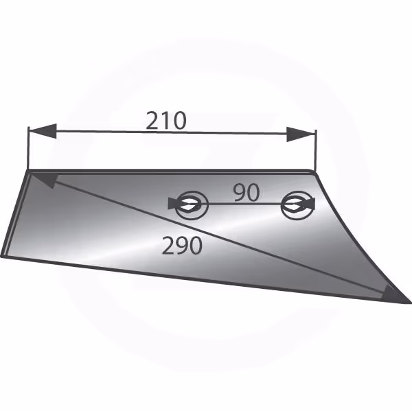 Soc de rasette extra large Naud Droit 031241D Origine