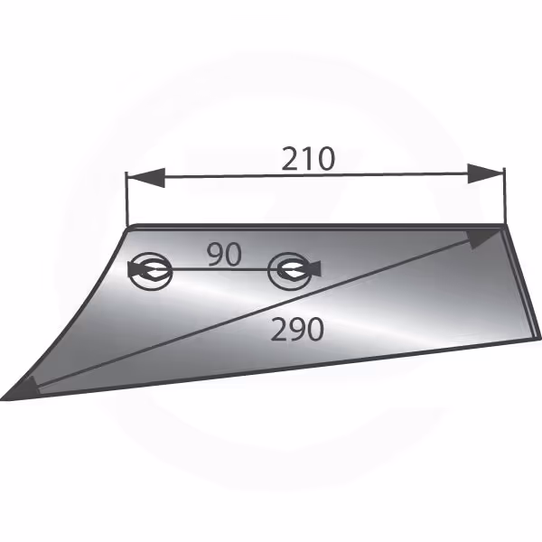 Soc de rasette extra large Naud Gauche 031241G Origine