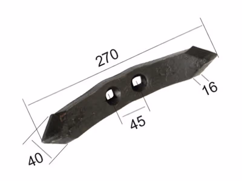 Soc réversible 270x40x16mm Entre-axe 45mm Correspond à: 4572431