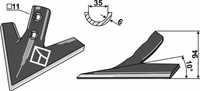 Soc triangulaire