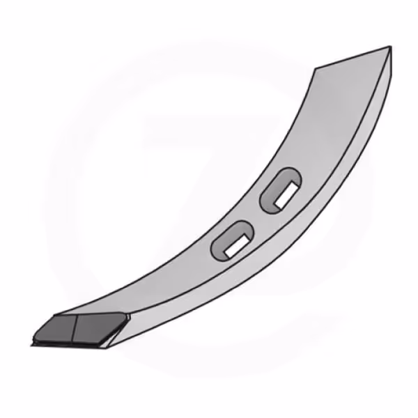Soc cultivateur 490x75x12mm Gauche Adaptable