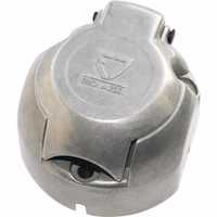 Socle 7 plots femelle metal alu blister