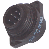 Socle 7 pôles mâle