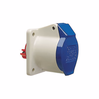 SOCLE DE TABLEAU 5X16A 400V IP44 SORTIE DRTE