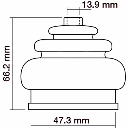 Soufflet levier vit Fiat=4999009 Fiat 4999009 adaptable