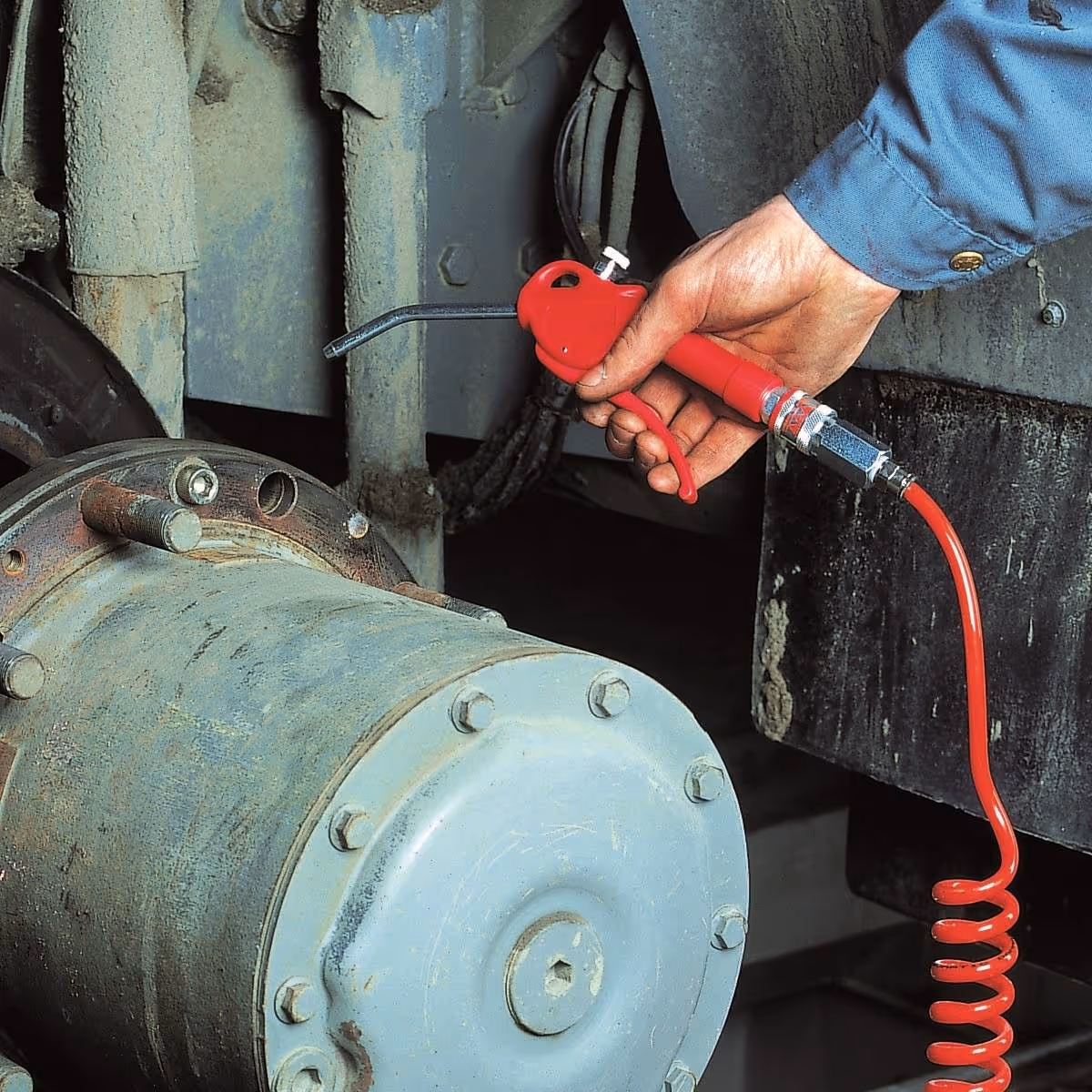 Soufflette ø8mm buse croube avec regulateur