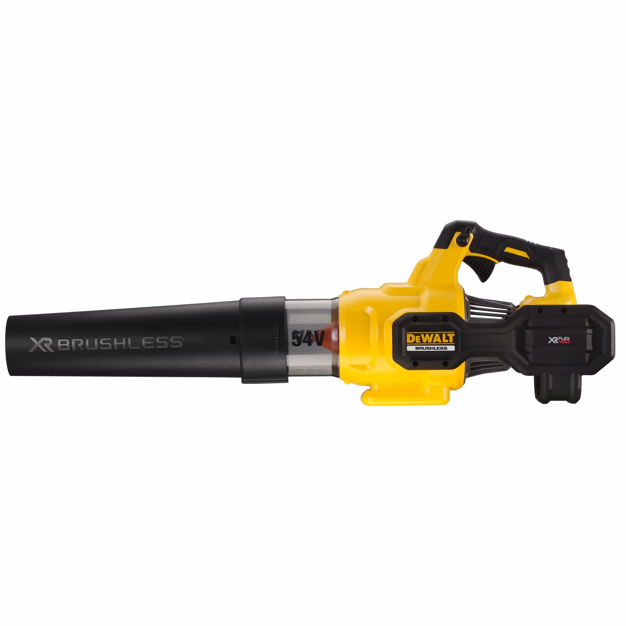 Souffleur XR 54 V FLEXVOLT Brushless - vitesse de soufflage max. (km/h) : 200 / débit d'air (m³/hr) : 650 - sans batterie ni chargeur