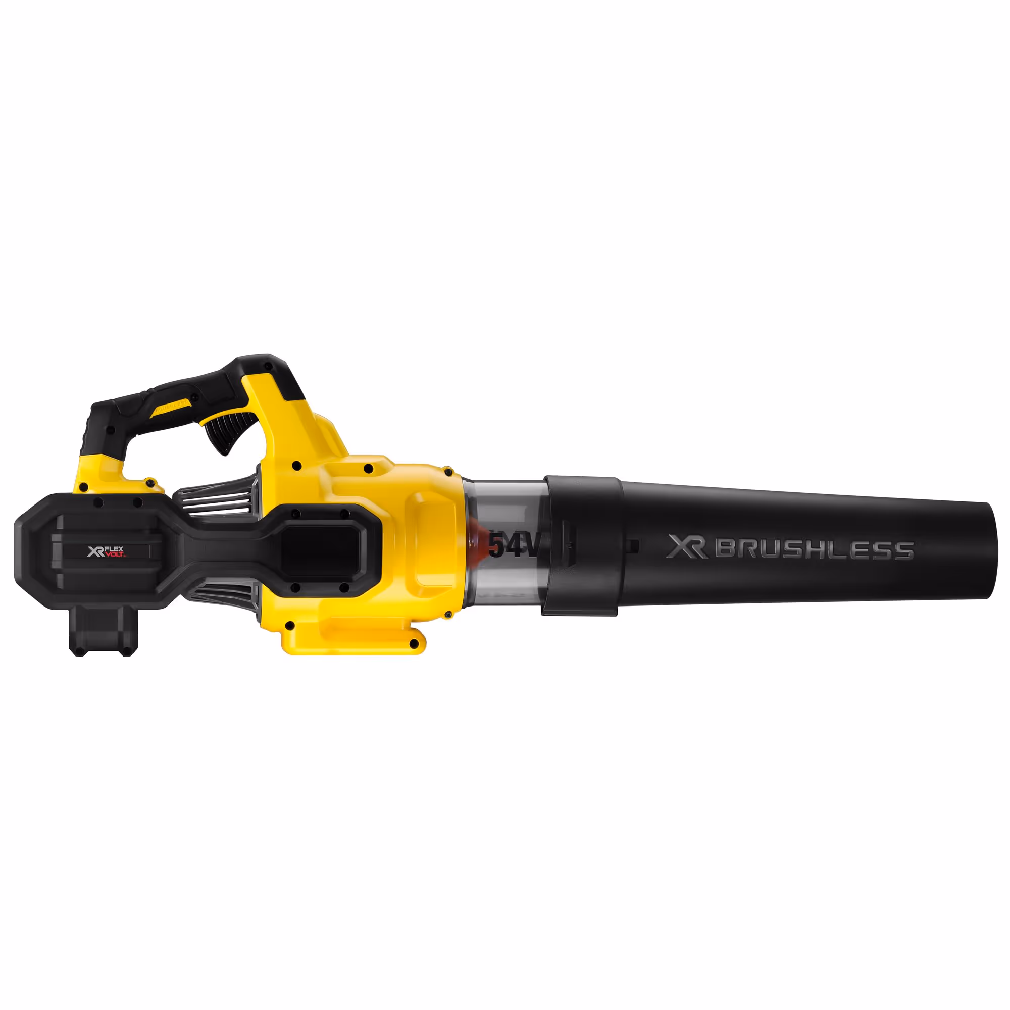 Souffleur XR FLEXVOLT 54 V 3 Ah Li-Ion Brushless - vitesse de soufflage max. (km/h) : 200 / débit d'air (m³/hr) : 650 - 1 batterie, chargeur