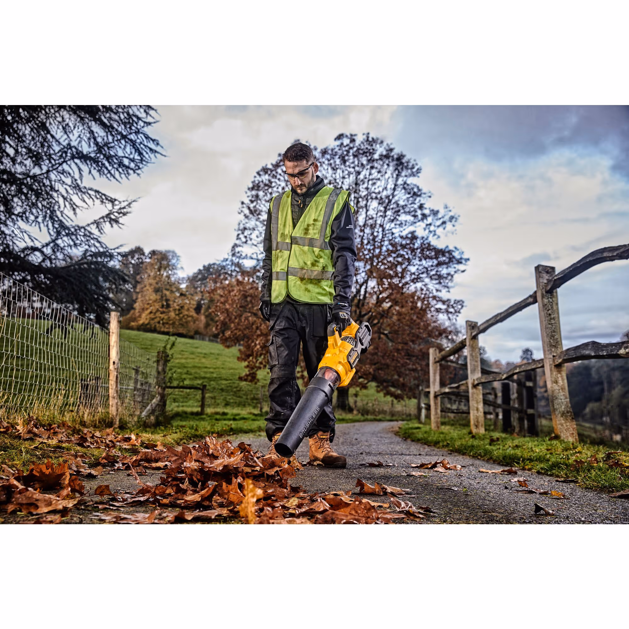 Souffleur XR FLEXVOLT 54 V 3 Ah Li-Ion Brushless - vitesse de soufflage max. (km/h) : 200 / débit d'air (m³/hr) : 650 - 1 batterie, chargeur