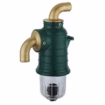 Soupape a siphon courbe (siphon separateur ) ø 60 mm
