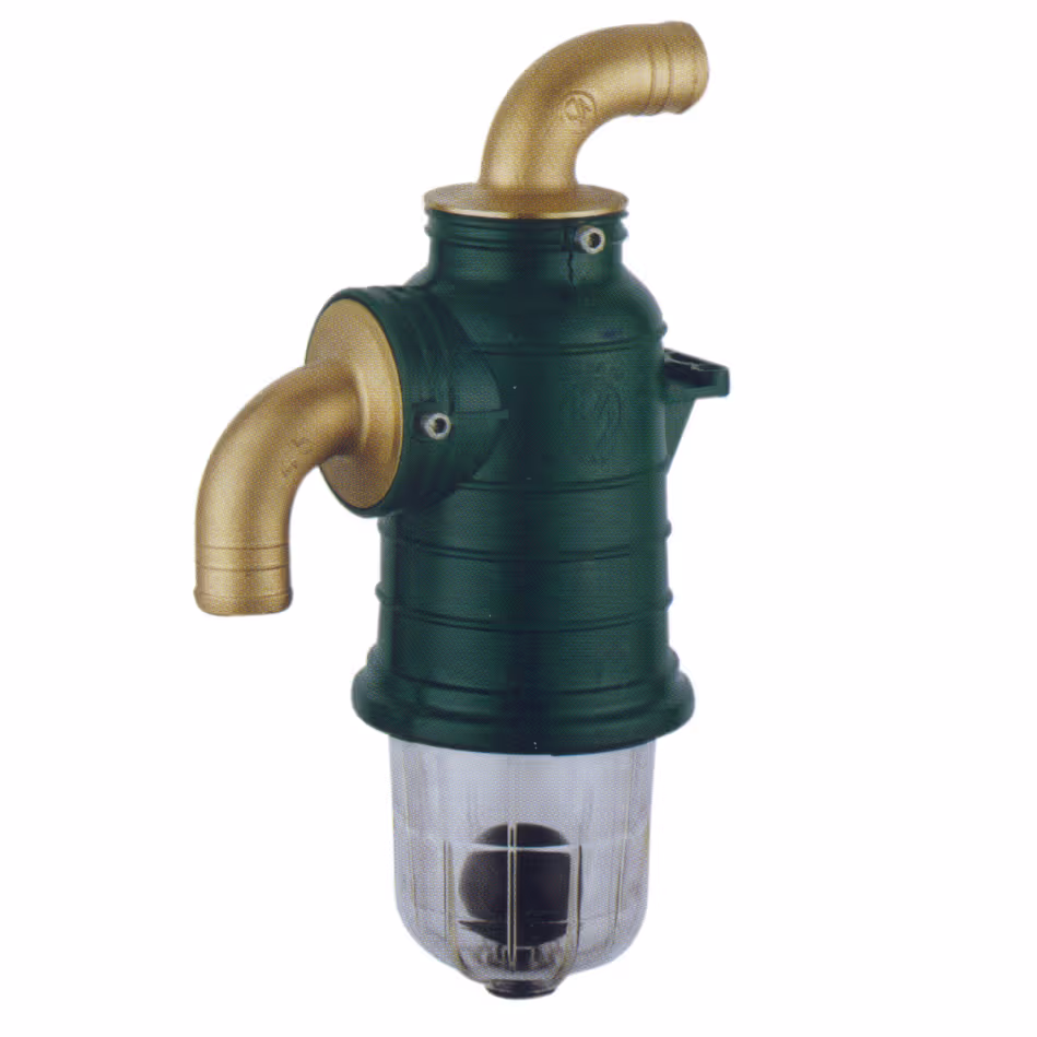 Soupape a siphon courbe (siphon separateur ) ø 80 mm avec robinet