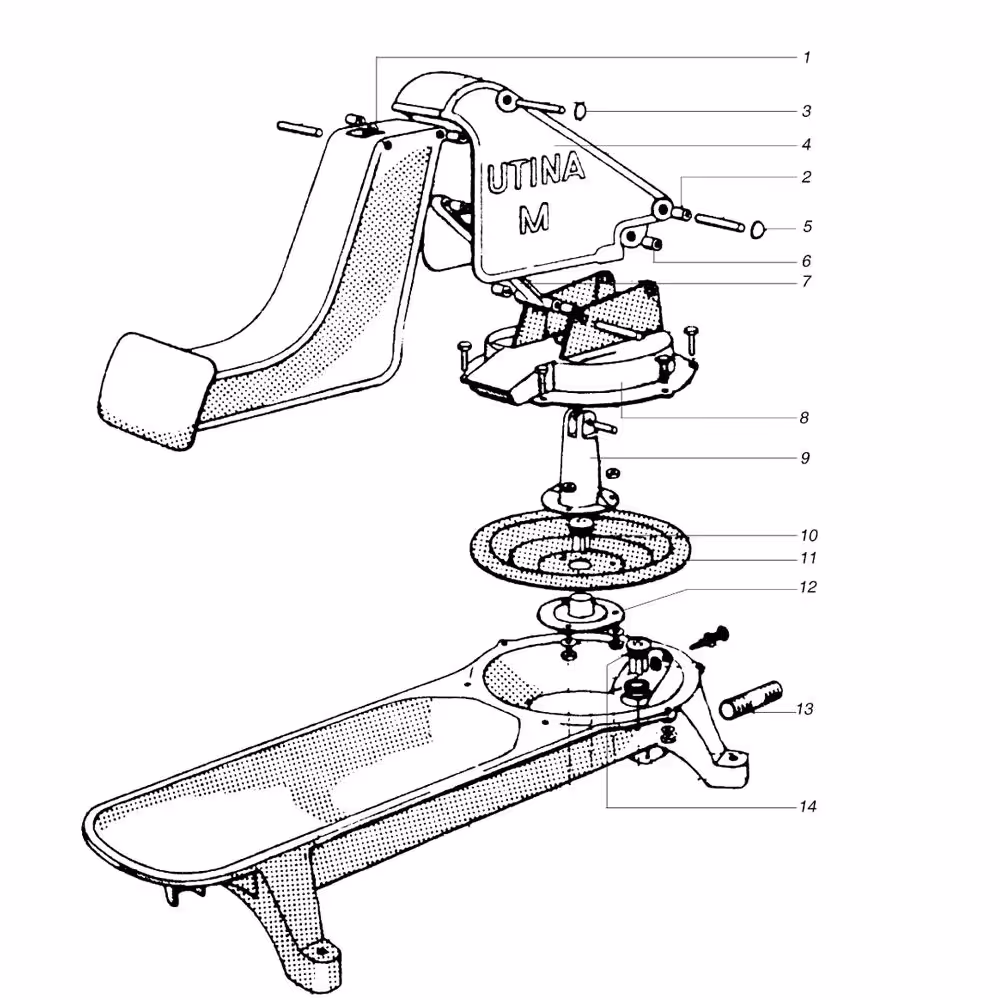 Soupape conique Utina M 2031121