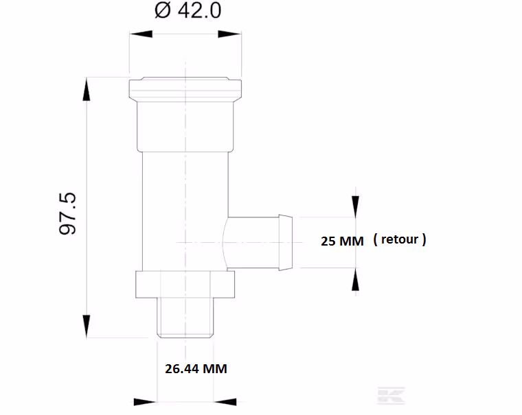 Soupape de sécurité 10 bars 250 l/mn ARAG 459310