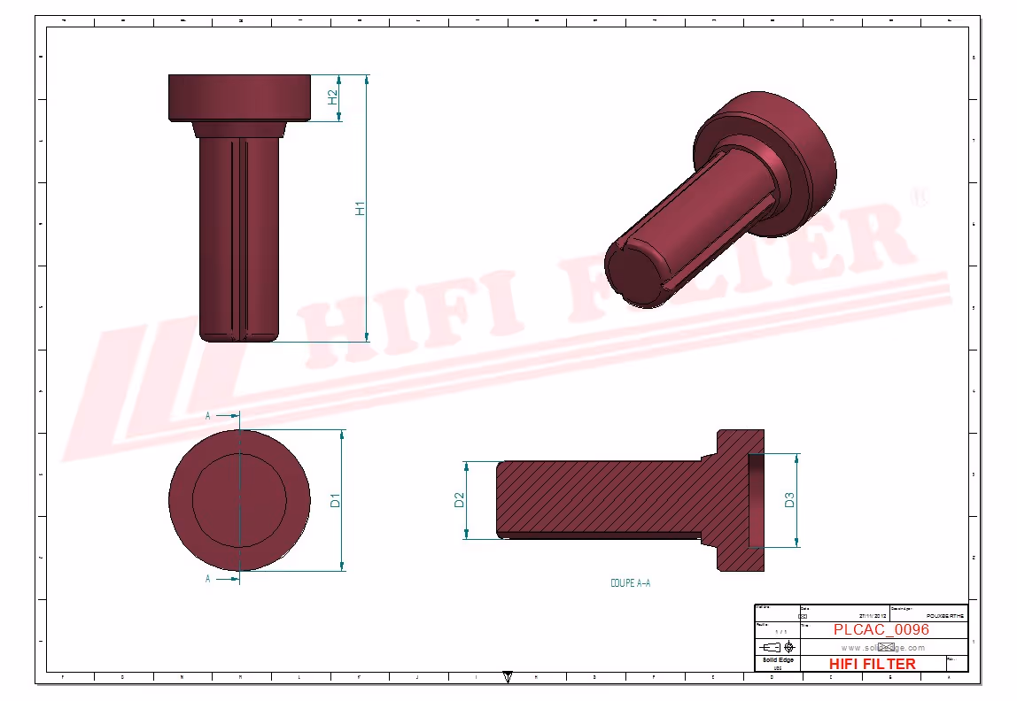 SOUPAPE POMPE A MAIN Hifi Filter MO 9321