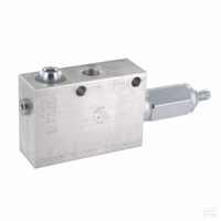 Soupape réductrice 2 voies 1/4 BSP 40 - 120 bar