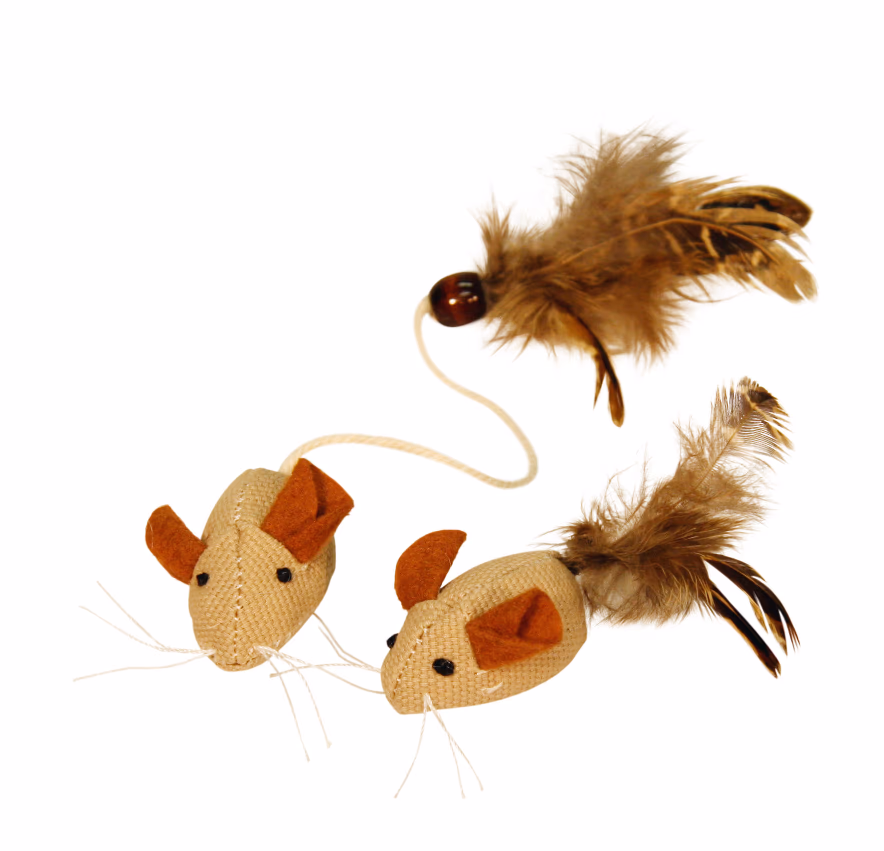 Souris à ressorts Nature Lin, 4,5cm