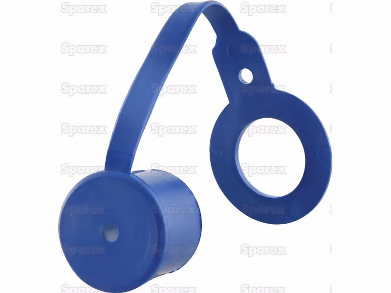 Sparex Bouchons anti-poussière Bleu PVC Convient pour 1/2'' Male - Vendu par 5 - ref 3611673M1