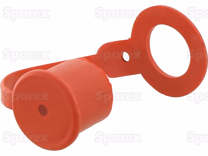 Sparex Bouchons anti-poussière Rouge PVC Convient pour 1/2'' Male - Vendu par 5 - ref 5029-4P-RO