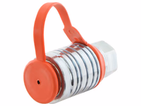 Sparex Bouchons anti-poussière Rouge PVC Convient pour 1/2'' Female - Vendu par 5 - ref 5025-4P-RO