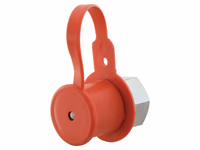 Sparex Bouchons anti-poussière Rouge PVC Convient pour 1/2'' Male - Vendu par 5 - ref 5029-4P-RO