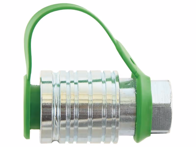 Sparex Bouchons anti-poussière Vert PVC Convient pour 1/2'' Female - Vendu par 5 - ref 5025-4P-GR