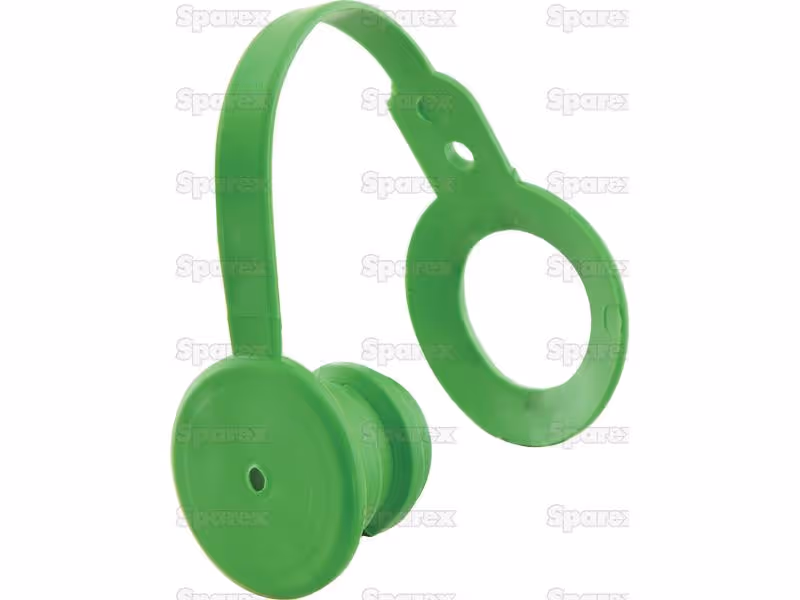 Sparex Bouchons anti-poussière Vert PVC Convient pour 1/2'' Female - Vendu par 5 - ref 5025-4P-GR