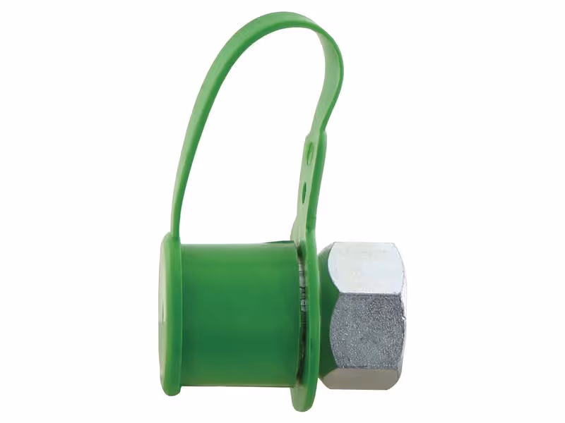Sparex Bouchons anti-poussière Vert PVC Convient pour 1/2'' Male - Vendu par 5 - ref 5029-4P-GR