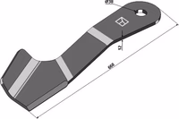 Spearhead | Couteau-faucheur 668mm - droit
