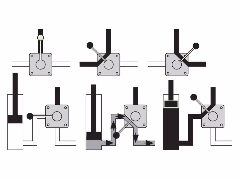 Spenco Vanne à boisseau, 3 voies 1/2'' BSP (70 L/mn Débit)