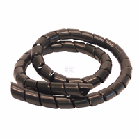 Spirale plast. noire 34-44 25m