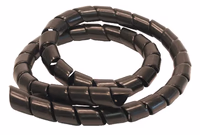 Spirale plastique noire 20-25mm L25 m