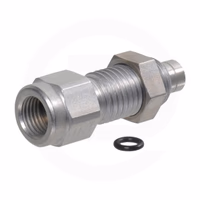 Spradow - Raccord passe-cloison 1/4"