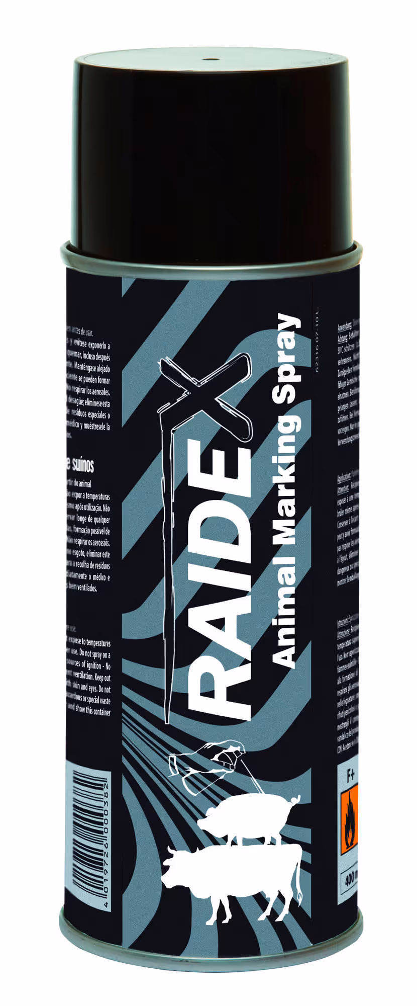Spray de marquage Raidex 400ml noir