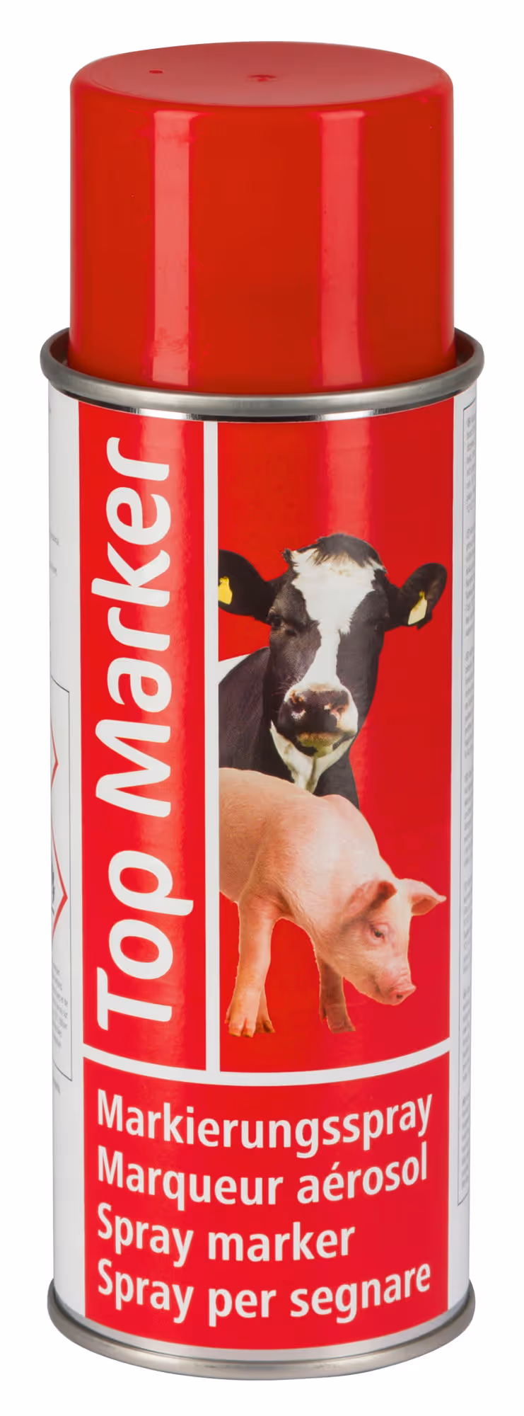 Spray de marquage TopMarker 500 ml rouge