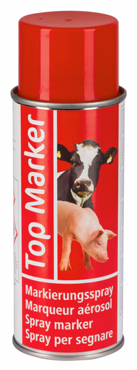 Spray de marquage TopMarker rouge, 200ml, aerosol