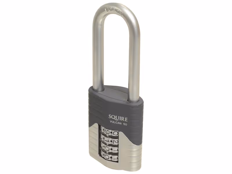 Squire 50/2.5 COMBI Cadenas à code, Largeur du corps: 50mm (Indice de sécurité: 5) - ref VULCANCOMBI50/2.5