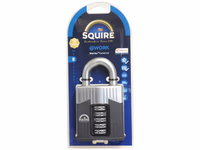 Squire 65 COMBI Cadenas à code, Largeur du corps: 65mm (Indice de sécurité: 8) - ref WARRIORCOMBI65