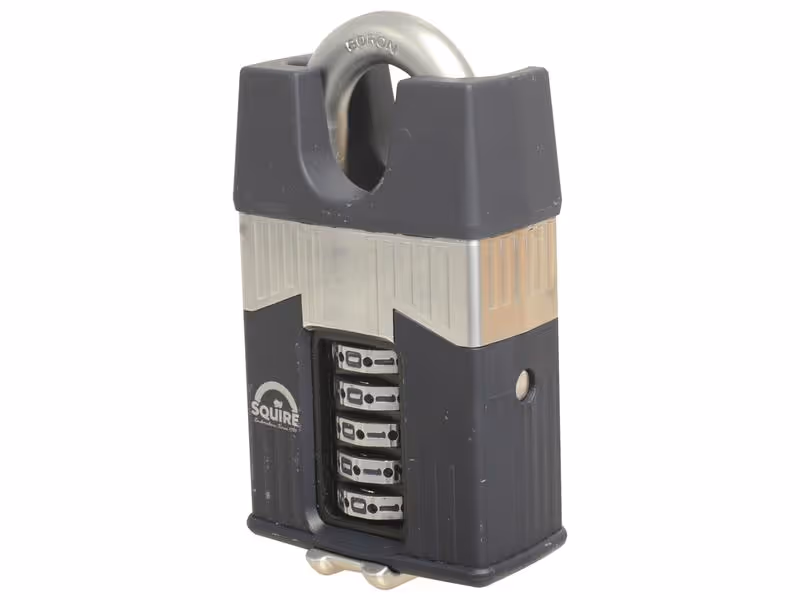 Squire 65CS COMBI Cadenas à code, Largeur du corps: 65mm (Indice de sécurité: 8) - ref WARRIORCOMBI65CS