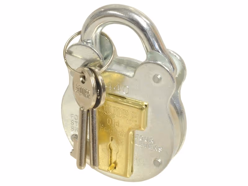 Squire Ancien cadenas anglais - Acier, Largeur du corps: 51mm (Indice de sécurité: 3)