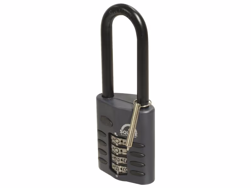Squire Cadenas à combinaison CP à code modifiable - Aluminium, Largeur du corps: 50mm (Indice de sécurité: 5)