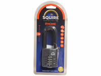 Squire Cadenas à combinaison CP à code modifiable - Aluminium, Largeur du corps: 50mm (Indice de sécurité: 5)