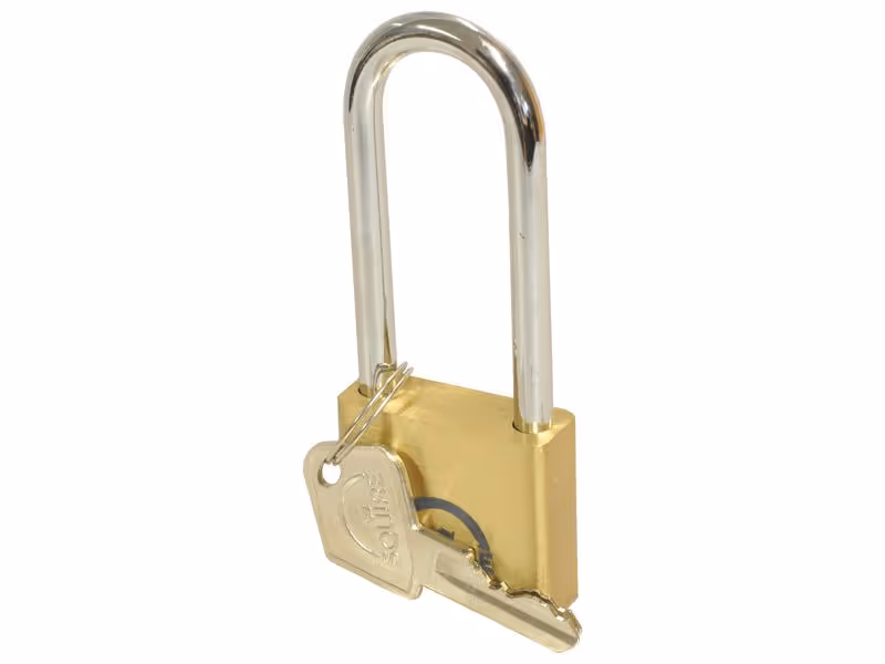 Squire Cadenas gamme Lion en laiton - Laiton, Largeur du corps: 14mm (Indice de sécurité: 3)