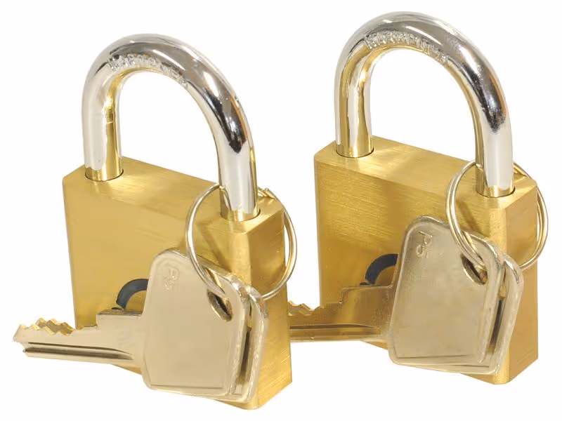 Squire Cadenas gamme Lion en laiton - Laiton, Largeur du corps: 39.5mm (Indice de sécurité: 3)