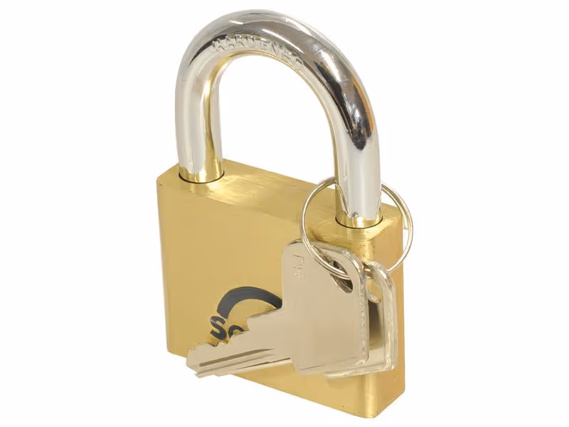 Squire Cadenas gamme Lion en laiton - Laiton, Largeur du corps: 51mm (Indice de sécurité: 4)