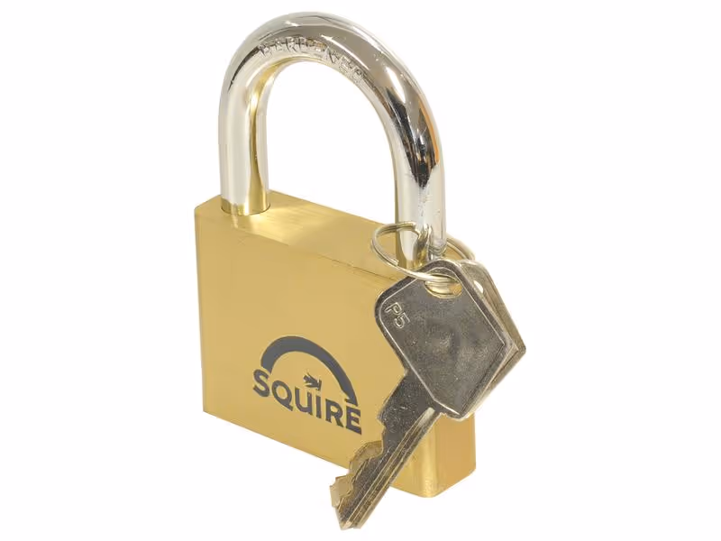 Squire Cadenas gamme Lion en laiton - Laiton, Largeur du corps: 60mm (Indice de sécurité: 5)