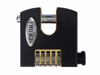 Squire Cadenas renforcé à code modifiable - Laiton, Largeur du corps: 75mm (Indice de sécurité: 7)