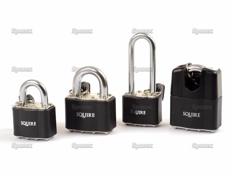 Squire Cadenas renforcé - Acier, Largeur du corps: 51mm (Indice de sécurité: 6)