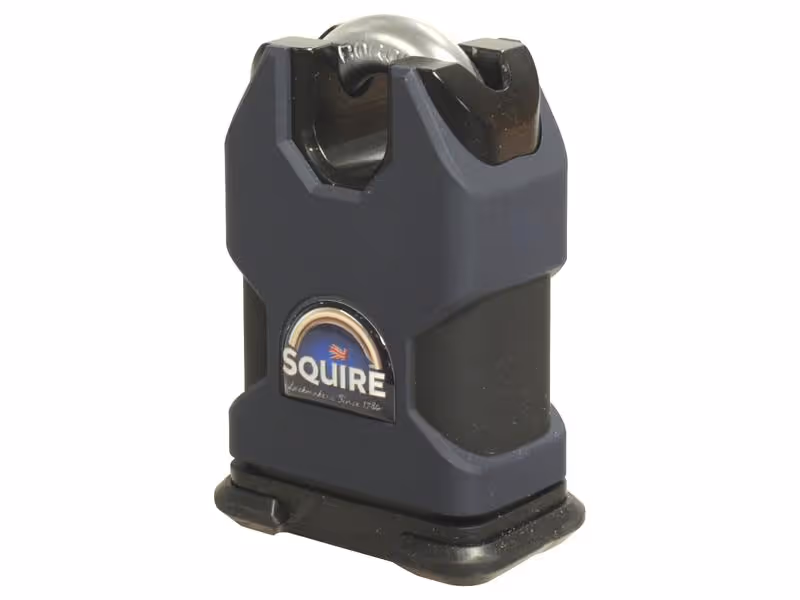 Squire Cadenas renforcé - Hardened Acier, Largeur du corps: 50mm (Indice de sécurité: 9)